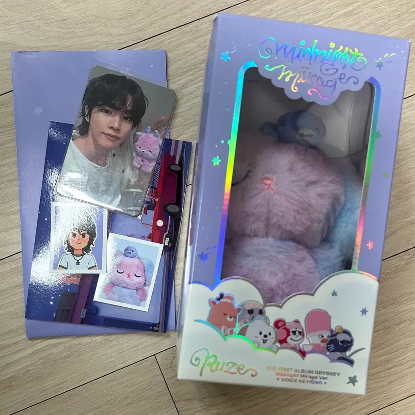 [BUNJANG] RIIZE Wonbin Voice Keyring + Sungchan Photocard / 라이즈 보이스키링 원빈 (토냥덕) +성찬포카