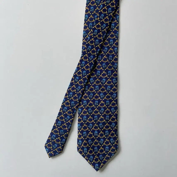 [BUNJANG] YSL Yves Saint Laurent Silk Necktie / YSL 입생로랑  명품 정품 넥타이