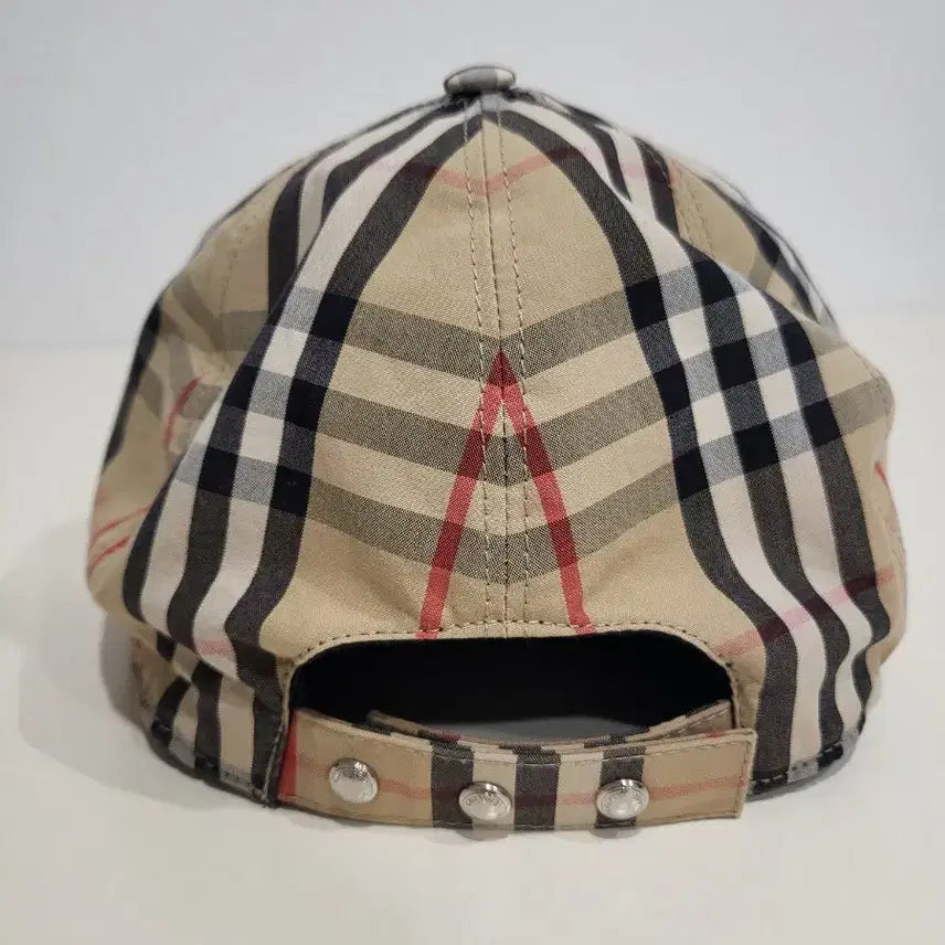 [BUNJANG] Burberry Striped Monogram Cap / 버버리 스트라이프 모노그램 볼캡