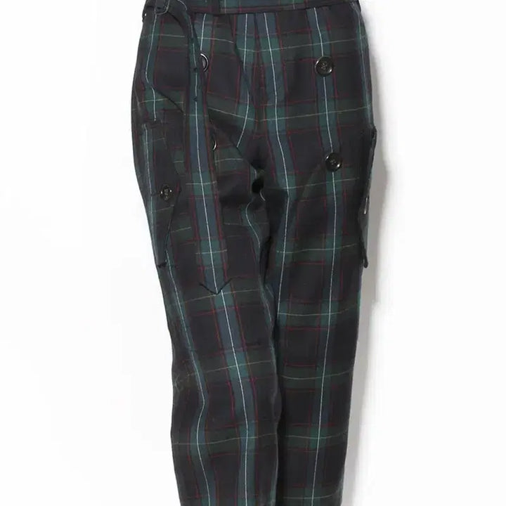 [BUNJANG] Junya Watanabe Comme des Garçons Tartan Punk Trousers / 준야 와타나베 x 꼼데가르송 타탄체크 펑크 팬츠 SS