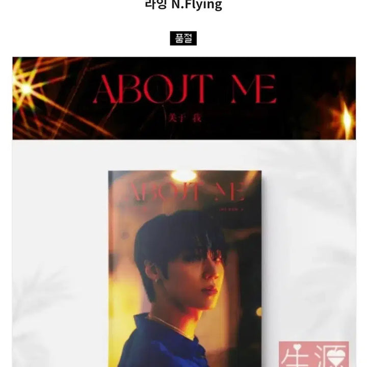 [BUNJANG] N.Flying Lee Seunghyub About Me (Night Ver.) Album / 엔플라잉 이승협 about me (night ver.)