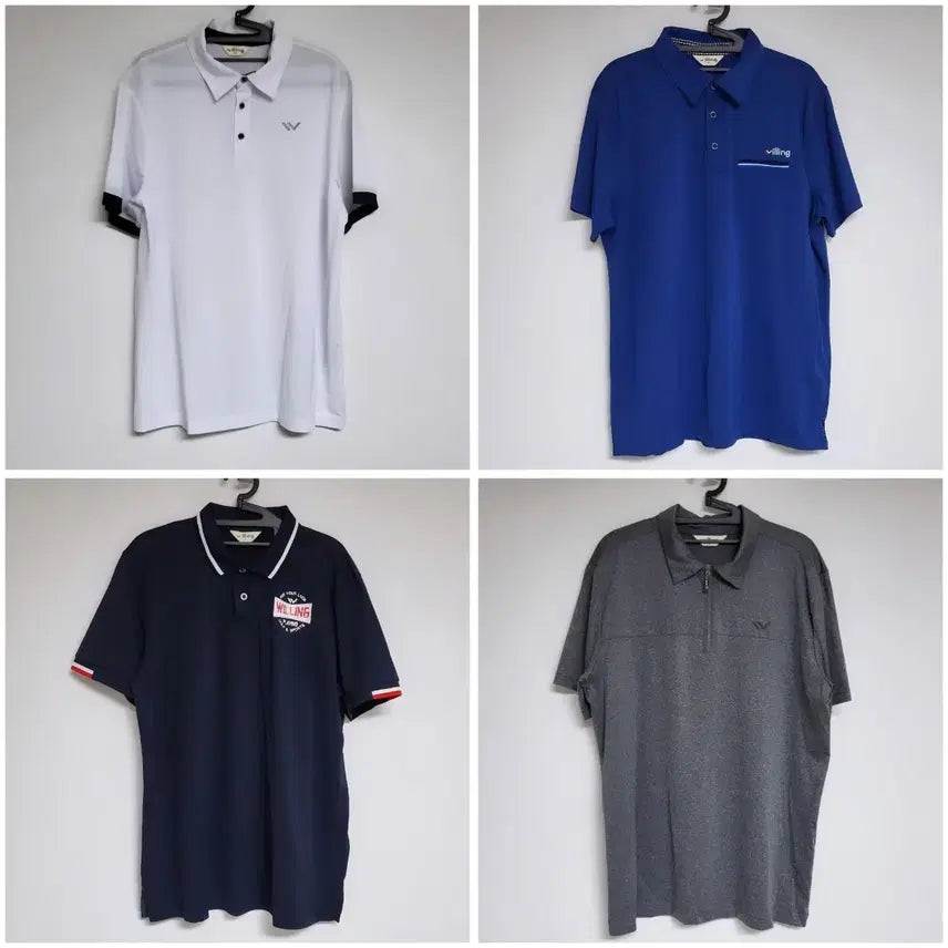 [BUNJANG] Willing Golf Functional Short Sleeve T-Shirt / 윌링 골프 기능성 반팔티 골프웨어 운동복