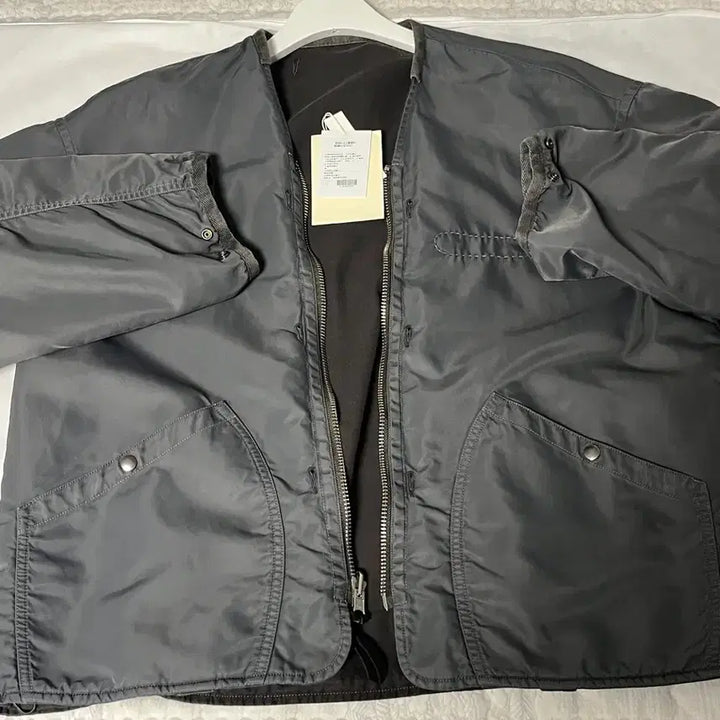 [BUNJANG] Polytelu Reversible Liner Jacket / [3] 폴리테루 라이트 라이너(light v.) 세이지+올리브차콜