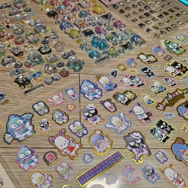 [BUNJANG] Sanrio Happy Dan-V Stickers Bundle Set / [포장 완료] 산리오 해피단브이 스티커 11개