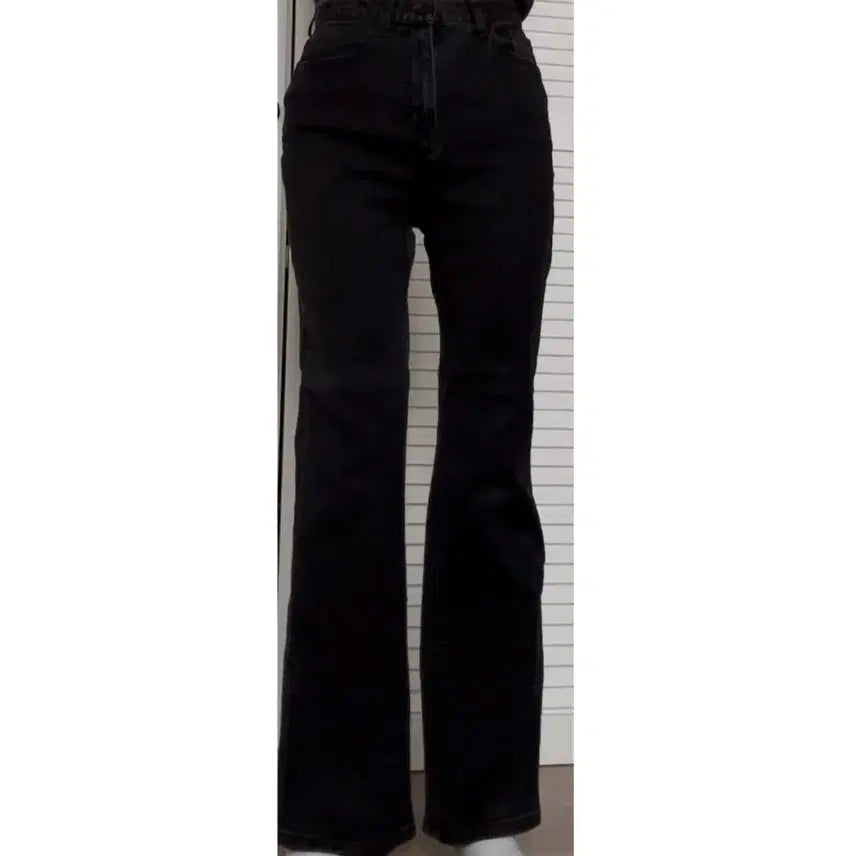 [BUNJANG] Black Denim Bootcut Jeans / 흑청 부츠컷 데님 팬츠 청바지