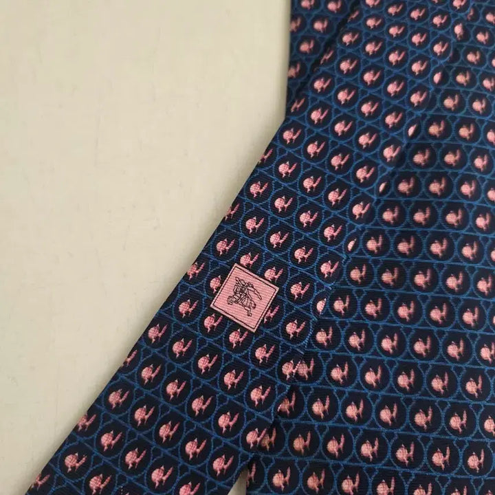 [BUNJANG] Burberry Patterned Necktie / 버버리 패턴 넥타이