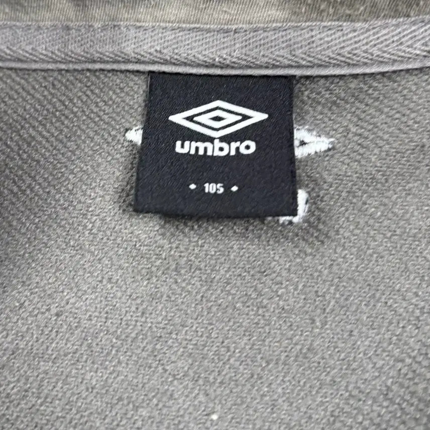 [BUNJANG] Umbro Gray Half-Zip Sweatshirt / 엄브로 그레이컬러 하프집 맨투맨