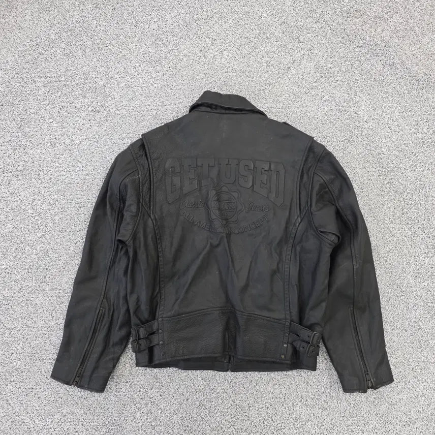 [BUNJANG] Get Used Vintage Leather Jacket / [95] 겟유즈드 빈티지 가죽자켓 0121J