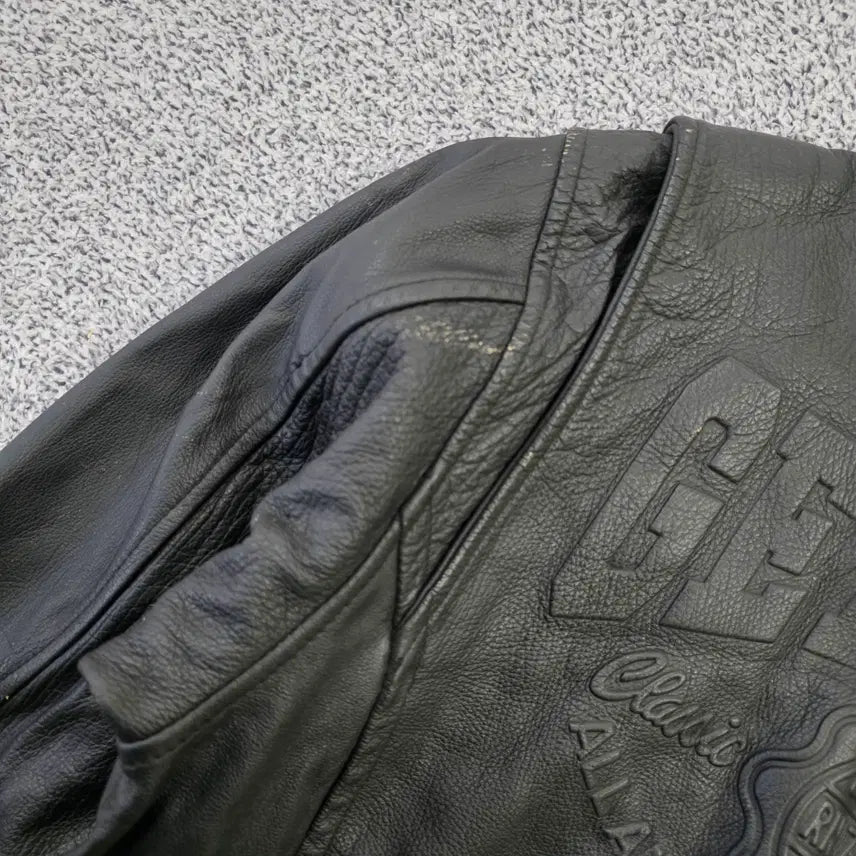[BUNJANG] Get Used Vintage Leather Jacket / [95] 겟유즈드 빈티지 가죽자켓 0121J