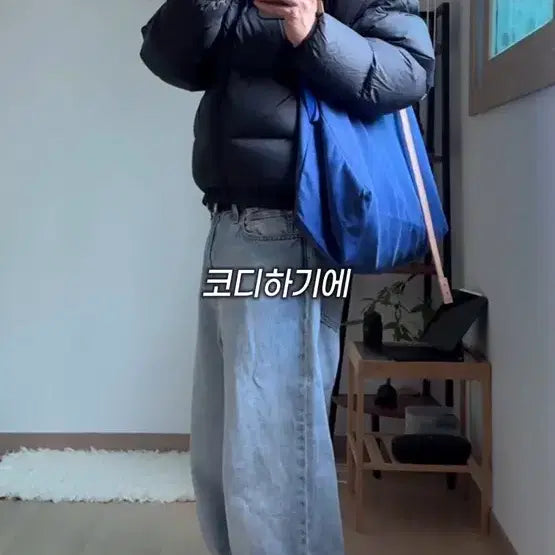 [BUNJANG] Deneve Padded Jacket Black S / 디네뎃 패딩 블랙 S