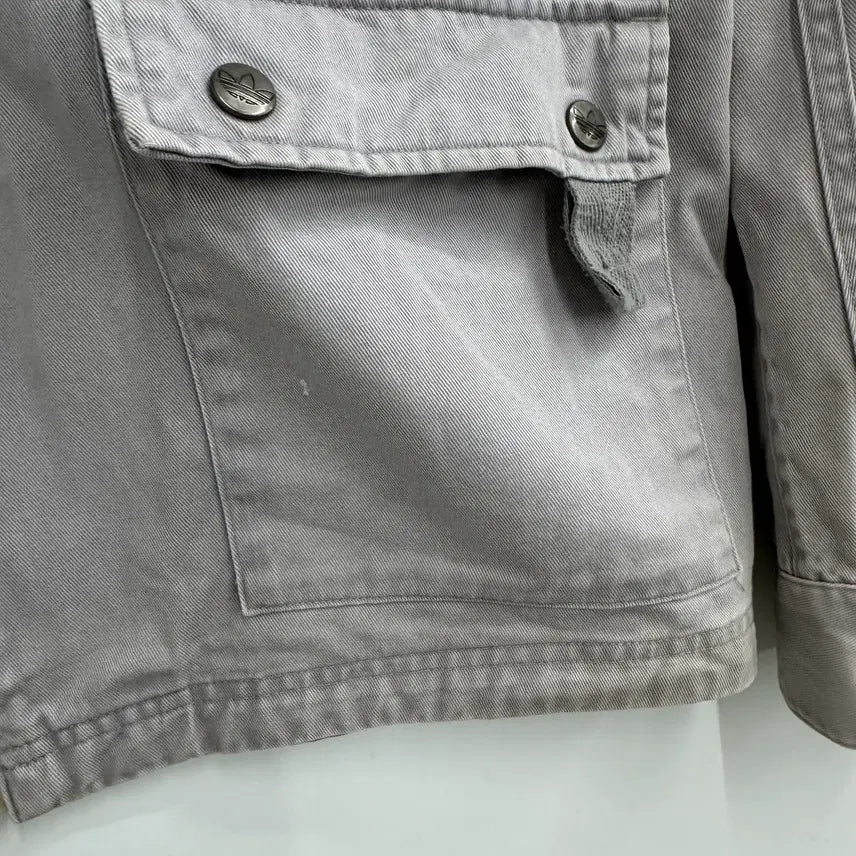 [BUNJANG] Adidas Men's Shoulder Cotton Jacket / 110 아디다스 남자 견장 코튼 자켓