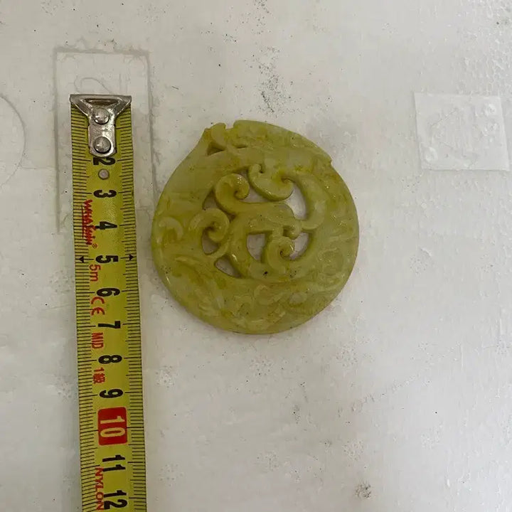 [BUNJANG] Ancient Dragon Crouching Jade Ornament / 고대의 용이 동그랗게 웅크린 옥조형 / 요316