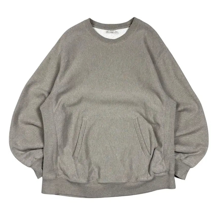 [BUNJANG] Kakys Oatmeal Pocket Men's Sweatshirt / 카키스 오트밀컬러 포켓 맨투맨