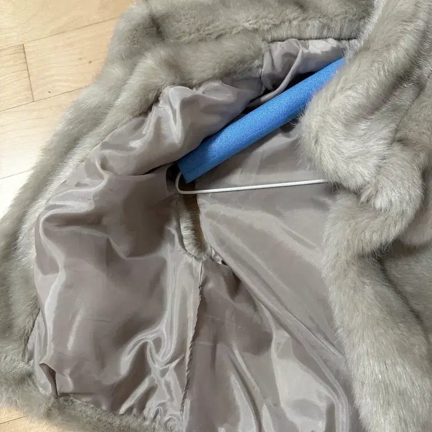 [BUNJANG] Mink Short Vest Gray / 가격제안받아용 밍크 숏 베스트 그레이