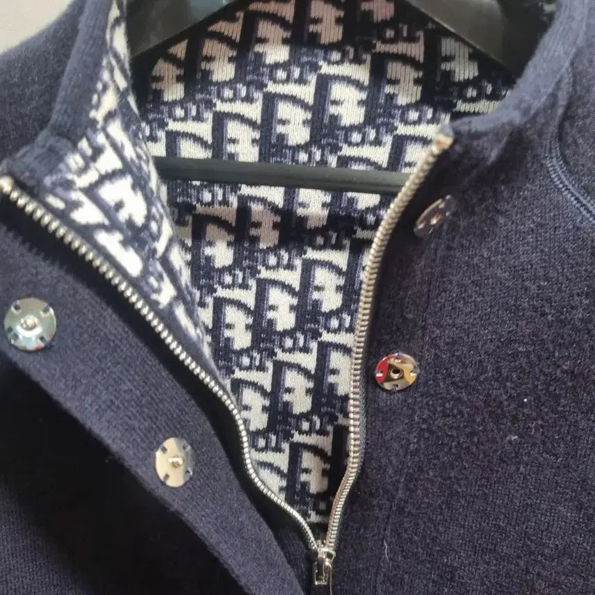 [BUNJANG] Dior Oblique Navy Jacket / 디올 네이비 자켓 Dior Oblique