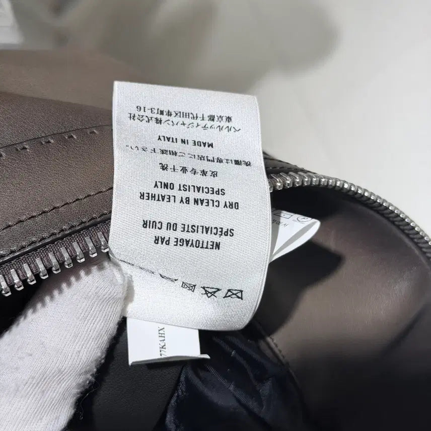 [BUNJANG] Berluti Calfskin Leather Bomber Jacket / (A+/48) / 벨루티 카프스킨 레더 봄버 자켓