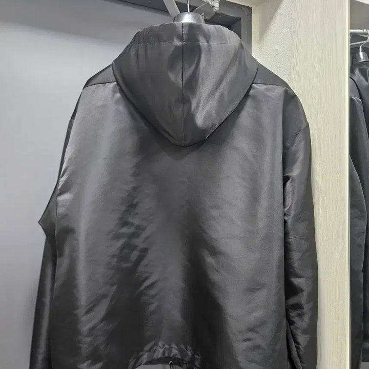 [BUNJANG] Junnue J41 Nylon Windbreaker Jacket (Black) - M / 준느 / J41 나일론 바람막이 블랙 / M