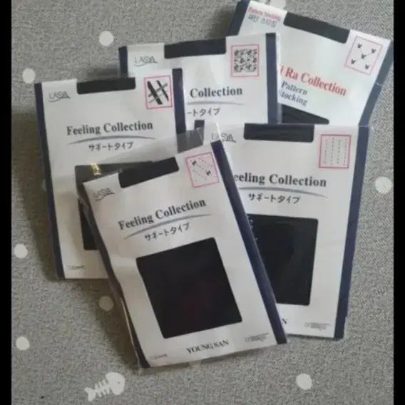 [BUNJANG] LASIA Feeling Collection Sheer Stocking Set / 시스루 색시스타킹 5종