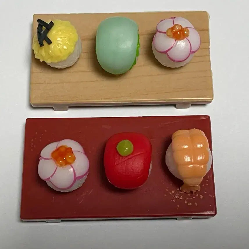[BUNJANG] Miniature Sushi Set Figure / 미니어처 스시 초밥 모형 세트 음식 가챠 오비츠 넨도 구관인형
