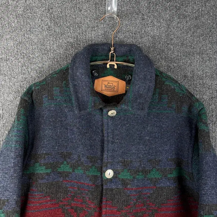 [BUNJANG] Woolrich Navajo Pattern Wool Jacket / ( 남성 / M ) 80s 울리치 나바호패턴 울자켓