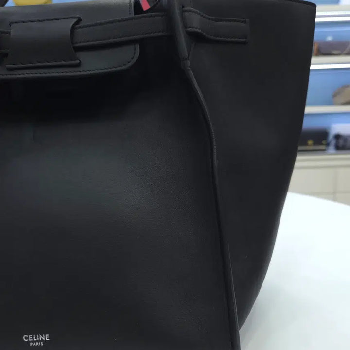 [BUNJANG] Celine Sac Big Bag Tote Shoulder Bag / 셀린느 SAC 빅 백 토트 숄더백 182863