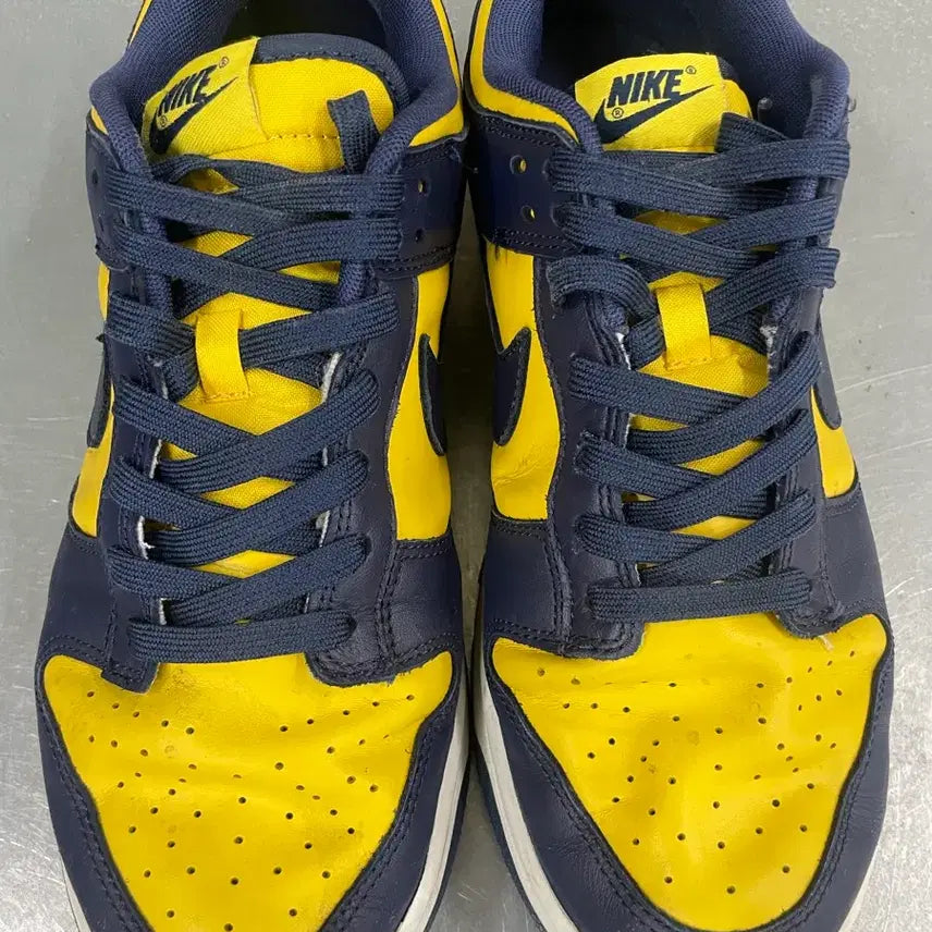 [BUNJANG] Nike Dunk Low Retro Michigan Sneakers 280 / 나이키 덩크 로우 레트로 미시건 280