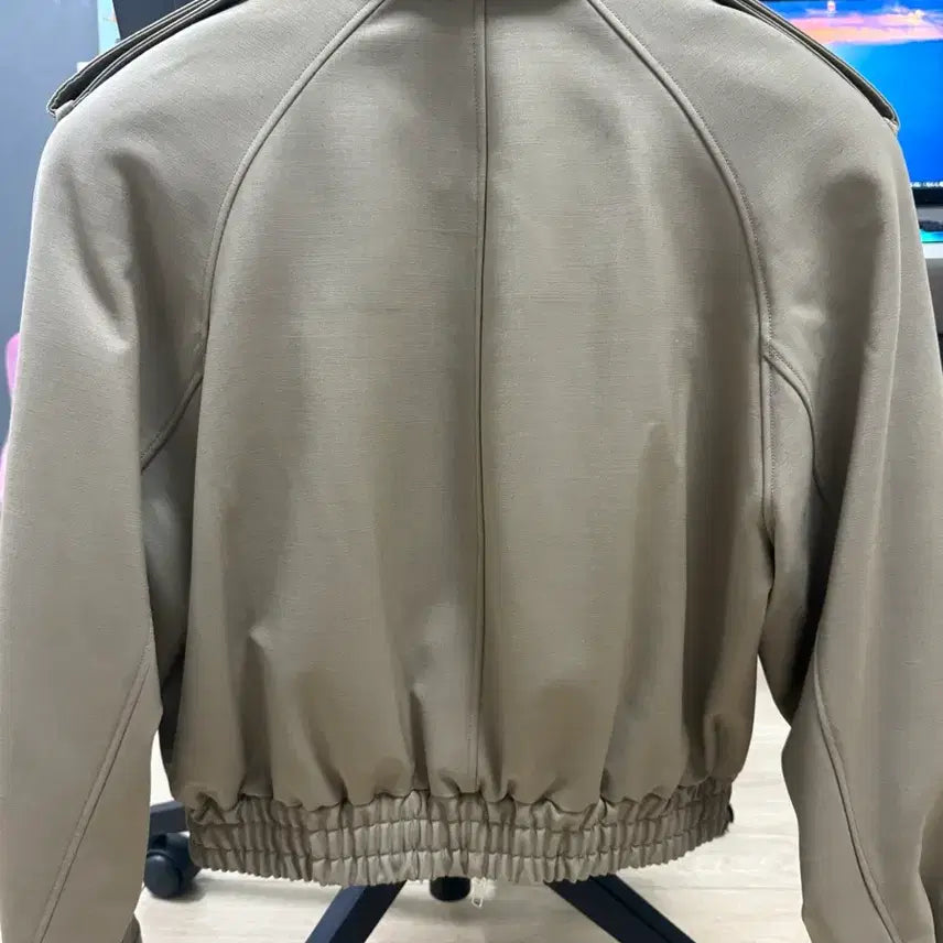 [BUNJANG] Elmood Baum Double Face Wool Blouson Jacket / 엘무드 바움 더블페이스 울 블루종 자켓 46