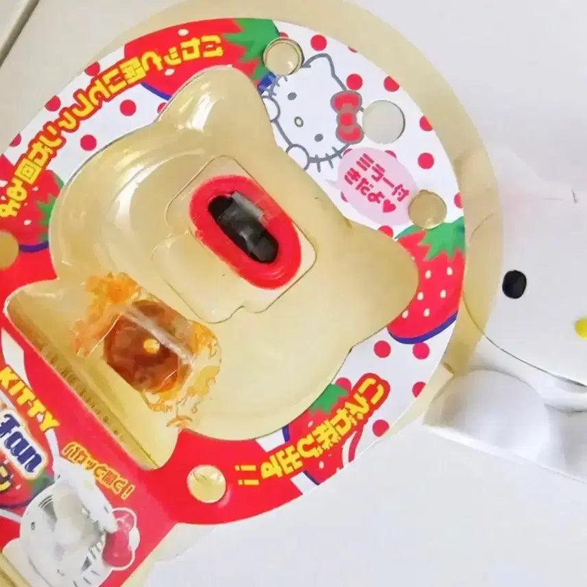 [BUNJANG] Kitty Compact Fan / 고전 키티 컴팩트 선풍기, 키티 선풍기