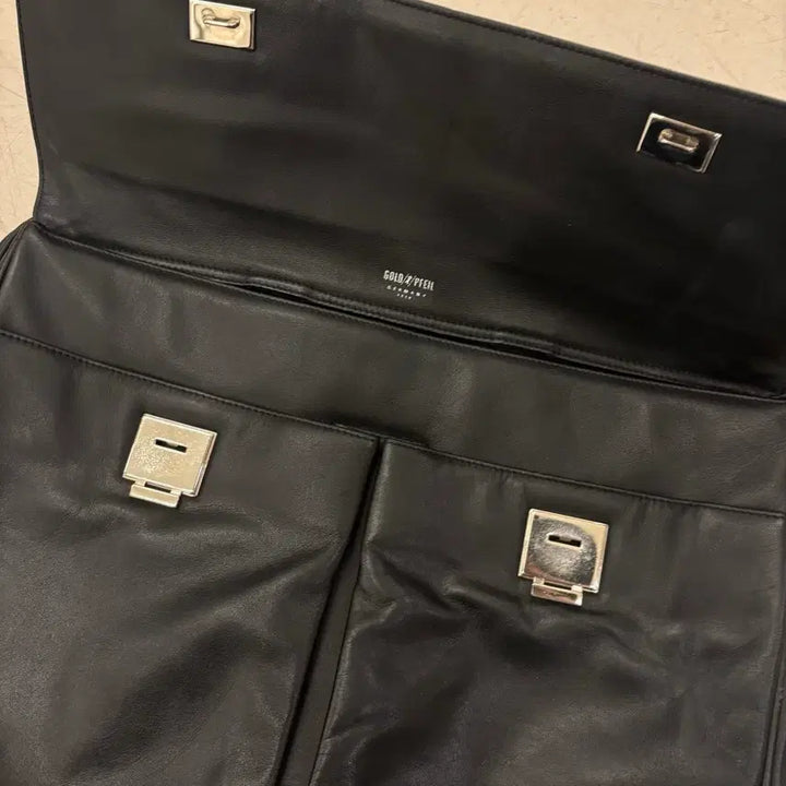 [BUNJANG] Goldpyle Real Leather Briefcase / 골드파일 리얼레더 브리프 케이스