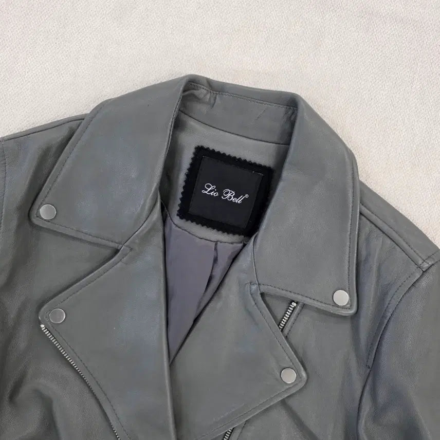 [BUNJANG] Riobel Lambskin Leather Jacket / [77] 리오벨 양가죽 자켓 라이더 0126J1