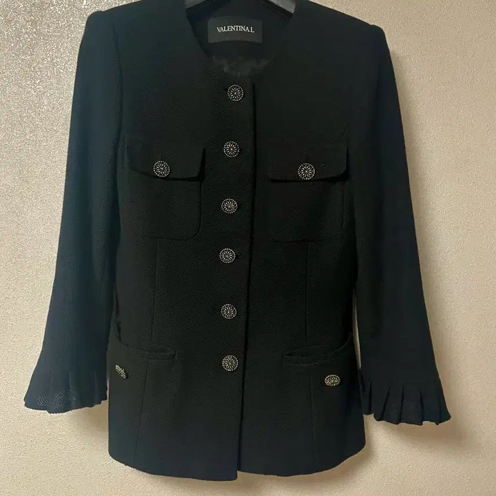 [BUNJANG] Black Tweed Jacket / 블랙트위드자켓