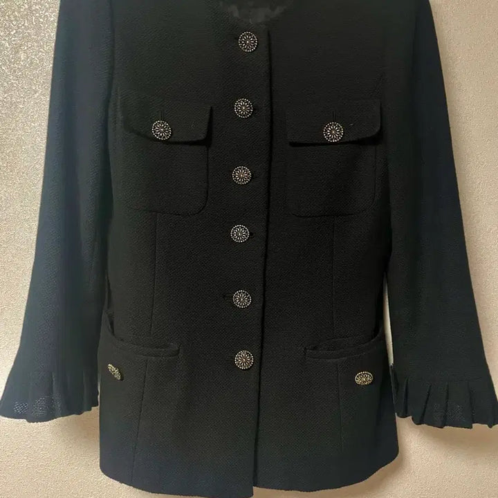 [BUNJANG] Black Tweed Jacket / 블랙트위드자켓