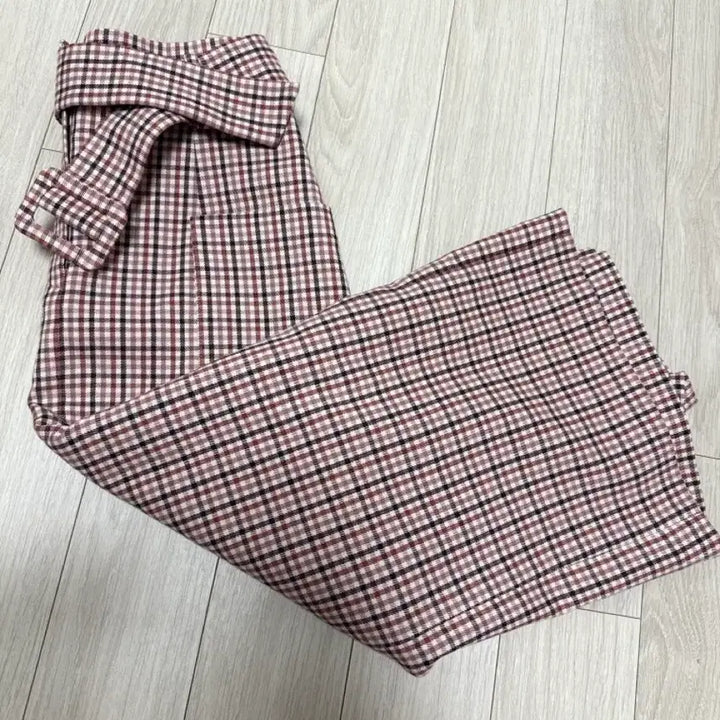 [BUNJANG] Roem Check Long Skirt / 로엠 체크 롱 스커트