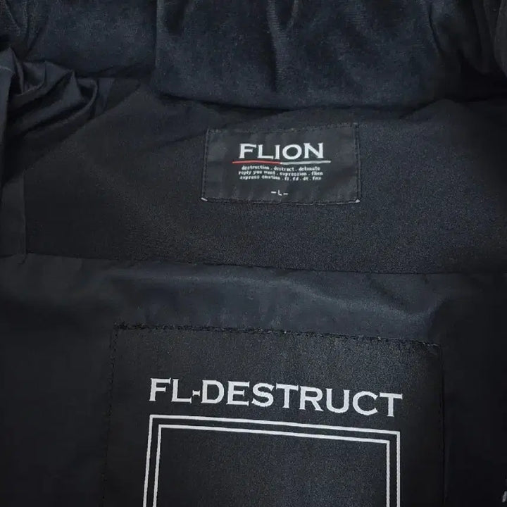 [BUNJANG] FLION Black Padded Jacket (L) / FLION 플리온 블랙 패딩 L