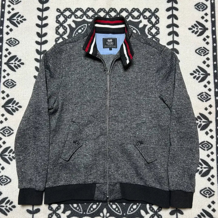 [BUNJANG] Beams Heart Herringbone Blouson Jacket / 빔즈 하트 헤링본 블루종 자켓