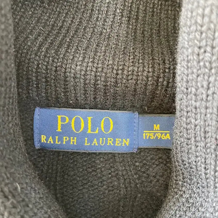 [BUNJANG] Polo Ralph Lauren Lambswool Shawl Collar Cardigan / M 폴로 숄카라 가디건 램스울 남성