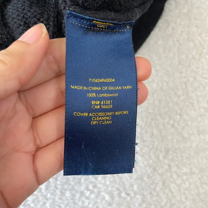 [BUNJANG] Polo Ralph Lauren Lambswool Shawl Collar Cardigan / M 폴로 숄카라 가디건 램스울 남성