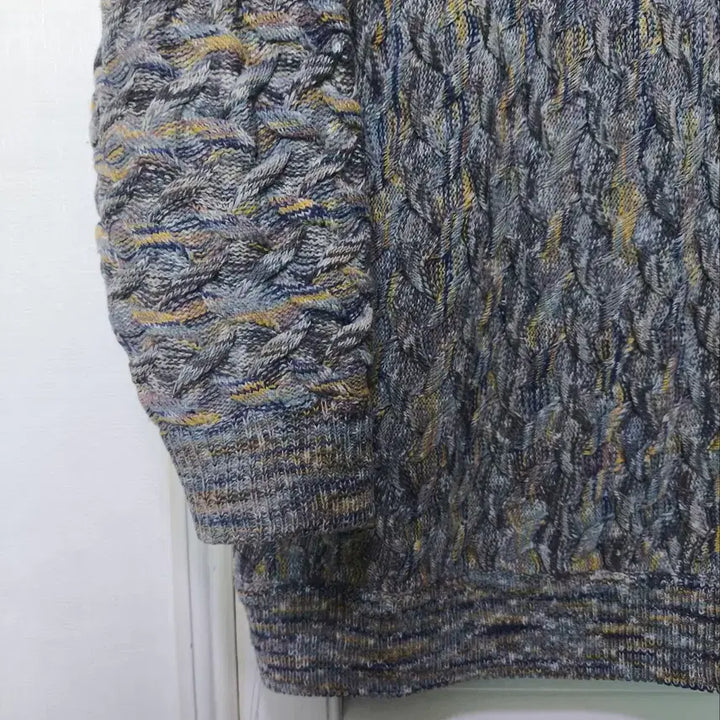 [BUNJANG] Mentia Cable Knit Sweater / 멘피아 케이블 패턴 니트