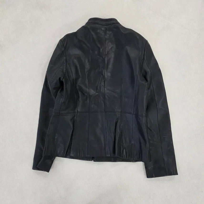 [BUNJANG] 77 Leather Jacket Rider Jacket / [77] 아사모 가죽자켓 라이더자켓 0126J1