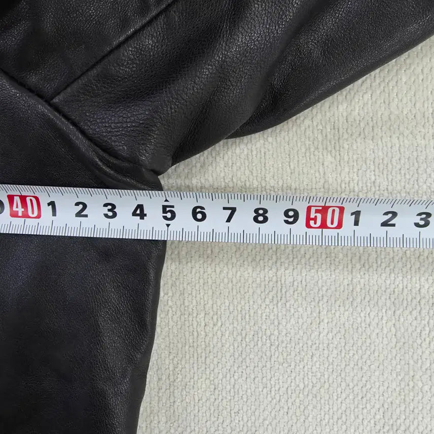 [BUNJANG] 77 Leather Jacket Rider Jacket / [77] 아사모 가죽자켓 라이더자켓 0126J1