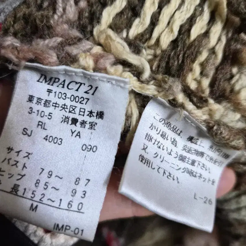 [BUNJANG] Polo Sport Long Knit Cardigan (M) / 폴로 스포츠 롱 니트 가디건 패턴(M)