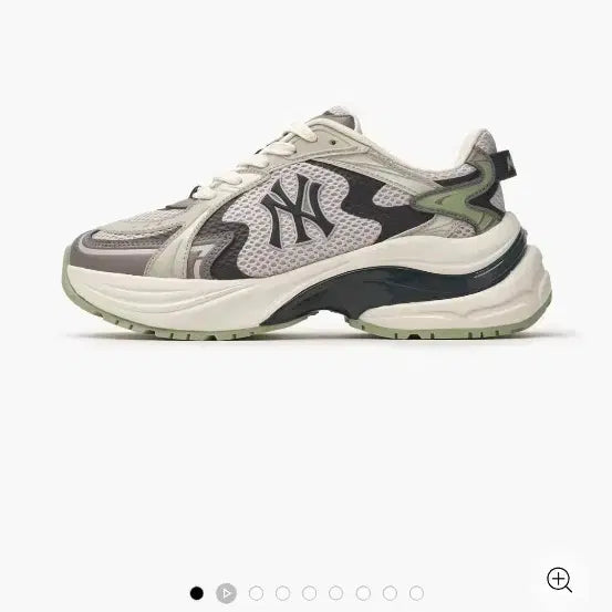 [BUNJANG] MLB Curve Runner Gray Sneakers / 엠엘비 커브러너 그레이색mlb 풀박완전새상품 아주저렴히판매