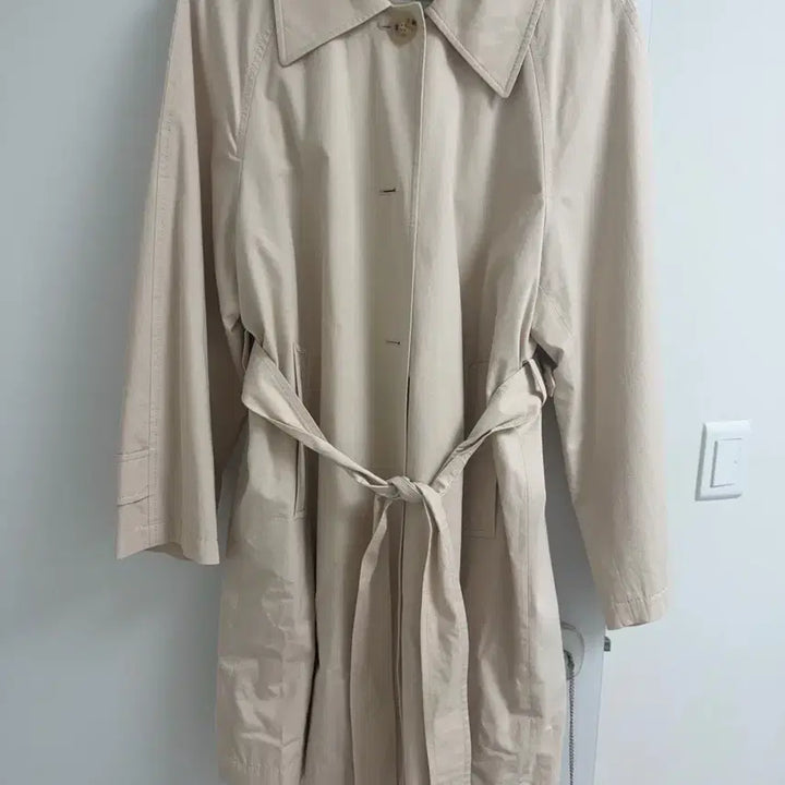 [BUNJANG] Sistina Beige Trench Coat 55 Size / 시스티나 베이지 트렌치코트 55사이즈