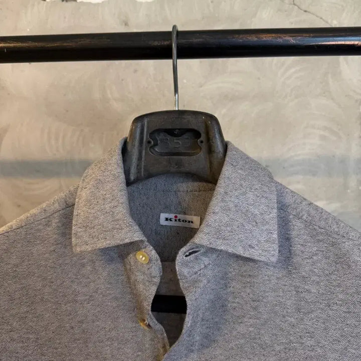 [BUNJANG] Kiton Classic PK Short Sleeve T-shirt / 키톤 클래식 PK 반팔 티셔츠 남성95-100