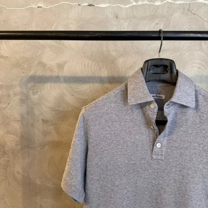 [BUNJANG] Kiton Classic PK Short Sleeve T-shirt / 키톤 클래식 PK 반팔 티셔츠 남성95-100