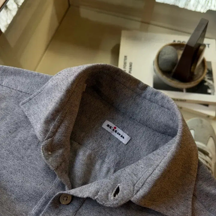 [BUNJANG] Kiton Classic PK Short Sleeve T-shirt / 키톤 클래식 PK 반팔 티셔츠 남성95-100