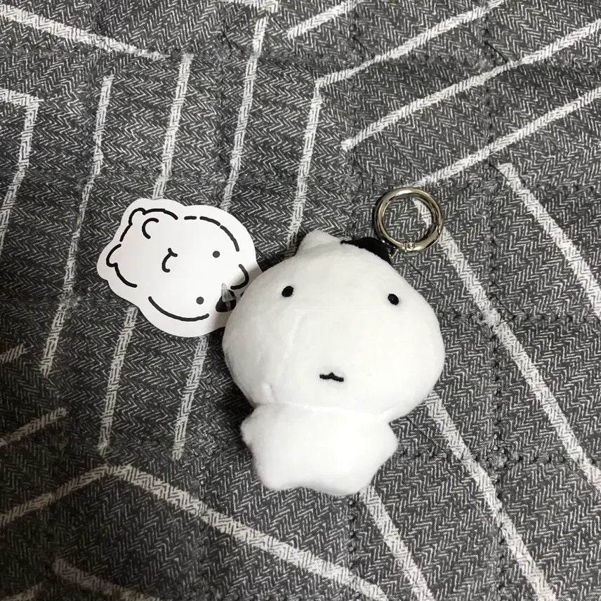 [BUNJANG] Eye-Dazed Cat Keyring 8cm / 눈멍냥이 냥이 키링 8cm