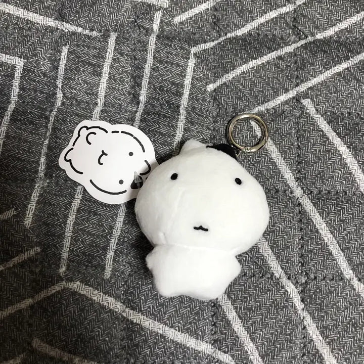 [BUNJANG] Eye-Dazed Cat Keyring 8cm / 눈멍냥이 냥이 키링 8cm