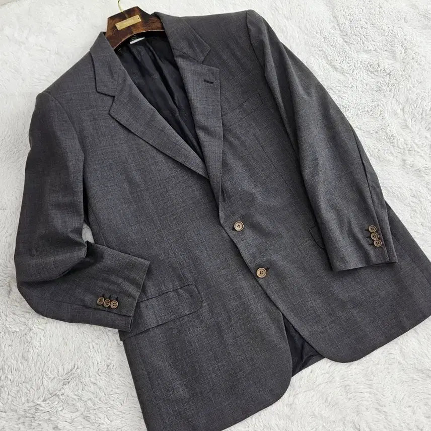 [BUNJANG] Brioni Gray Wool Blazer / 브리오니 울 그레이 블레이저