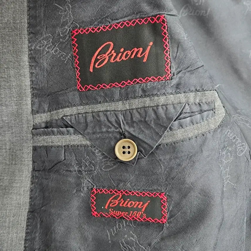 [BUNJANG] Brioni Gray Wool Blazer / 브리오니 울 그레이 블레이저
